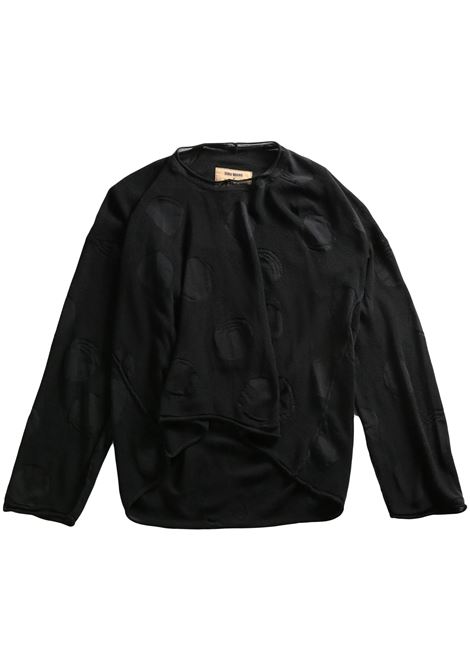 long sleeve woman black UMA WANG | UK7114UW900